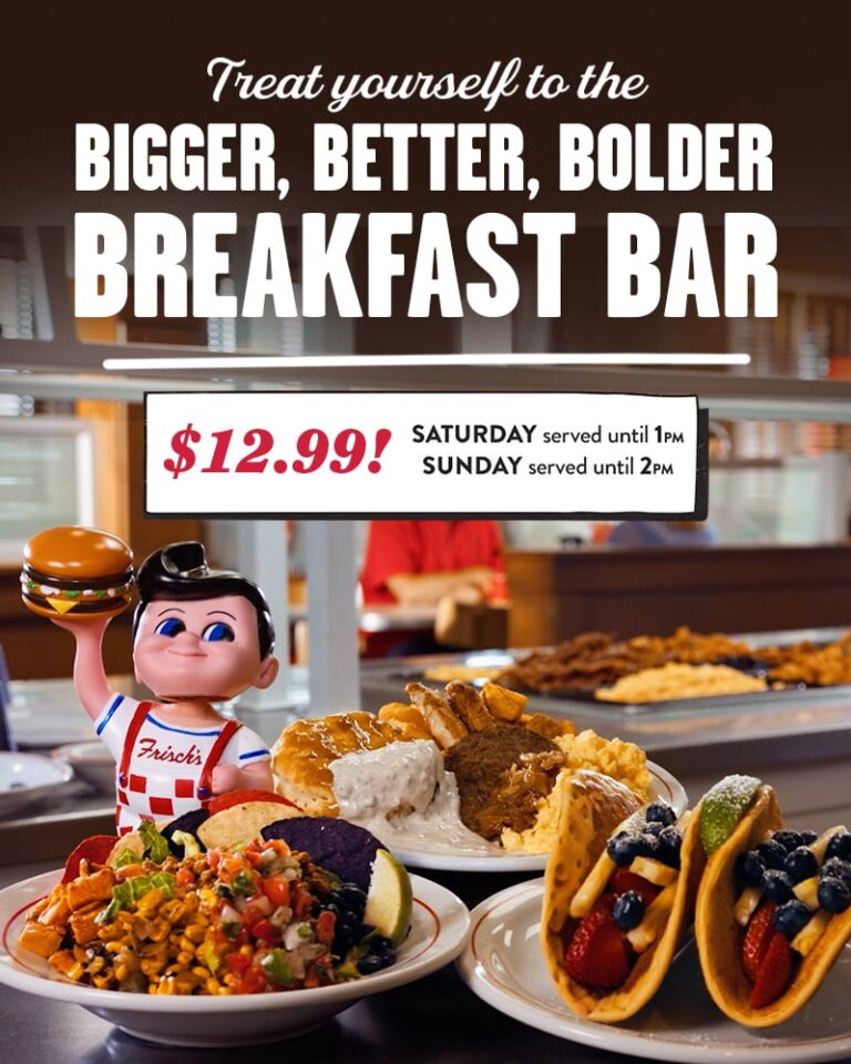 When is Frisch'S Breakfast Bar Open